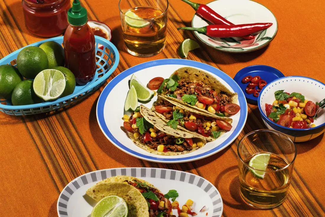 Sloppy Jo's Mexican plant-based filling — tacos and wraps
